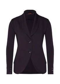 miss goodlife, Damen Blazer 'Blazer White Stripe', Schwarz