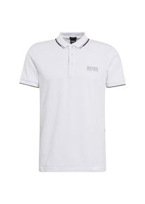BOSS, Herren Poloshirt 'Paddy Pro', Wei&szlig;