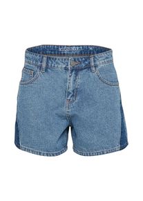 Noisy may, Damen Shorts 'CUTLINE', Blue Denim