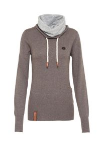 Naketano, Damen Pullover 'Geh Weg', Taupe