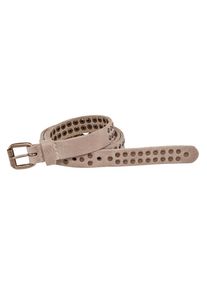 Heine, Damen G&uuml;rtel, Taupe