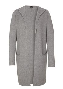s.Oliver BLACK LABEL, Damen Strickmantel, Graumeliert
