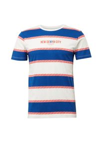 Tom Tailor Denim, Herren T-Shirt, Navy / Rot / Weiß
