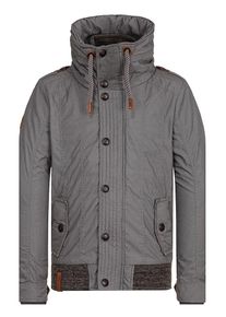 Naketano, Herren Jacke 'Knecht Schluckspecht', Grau