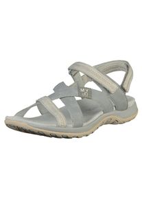 s.Oliver RED LABEL, Damen Sandalen, Rauchblau / Grau