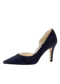 Evita, Damen Pumps halboffen 'JESSICA', Dunkelblau