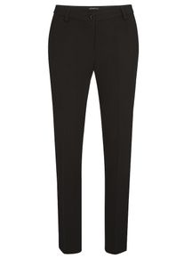 Apart, Damen Stoffhose aus Crêpeware, Schwarz