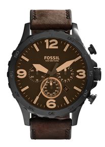 Fossil, Herren Chronograph 'NATE', Dunkelbraun