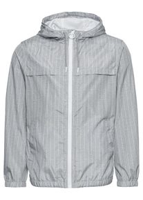 Review, Herren Jacke 'WNDBRKR PINSTRP', Hellgrau