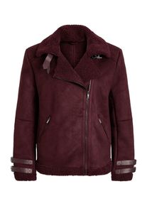 Vila, Damen Jacke, Weinrot