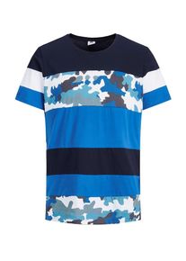 Jack & Jones JACK & JONES, Herren Klassisches T-Shirt, Blau