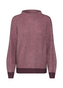 Jacqueline de Yong, Damen Pullover 'JDYMILLION L/S HIGH NECK PULLOVER KNT', Rosé