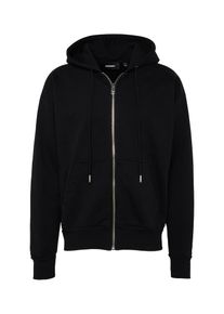 Diesel, Herren Sweatjacke 'S-ALBY-ZIP-YB SWEAT-SHIRT', Schwarz / Weiß