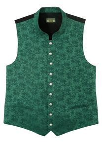 Love Nature, Herren Trachtengilet, Tanne / Schwarz
