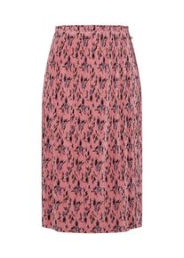 Tom Tailor Denim, Damen Rock, Hellblau / Rosa / Schwarz