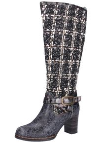 Laura Vita, Damen Stiefel, Schwarz