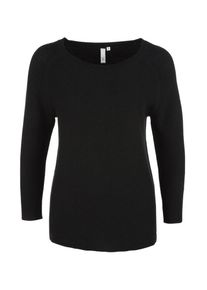 Q/S Designed By, Damen Pullover, Schwarz