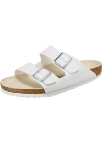 Birkenstock, Herren Pantoletten 'Arizona', Weiß