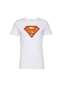 Merchcode, Herren T-Shirt 'Superman', Gelb / Dunkelrot / Wei&szlig;