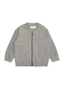 name it, Cardigan 'NBMNARS LS KNIT CARD', Graumeliert