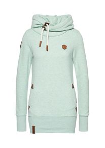 Naketano, Damen Pullover 'Darth', Braun / Mint