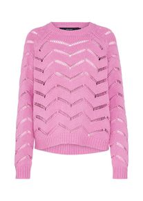 V&eacute;ro Moda VERO MODA, Damen Grobstrickpullover 'SELMA', Lila