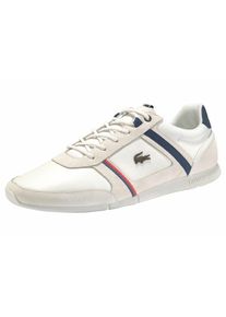 Lacoste, Herren Sneaker 'MENERVA 118 1', Beige / Wei&szlig;