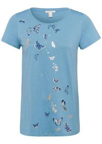 Esprit, Damen T-Shirt, Hellblau / Mischfarben