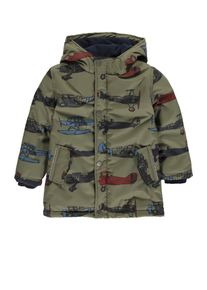 Kanz, Parka, Blau / Khaki / Rot / Schwarz