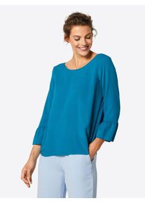 s.Oliver RED LABEL, Damen Bluse, Himmelblau