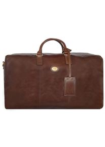 The Bridge, Damen Story Viaggio Reisetasche Leder 52 cm, Sepia