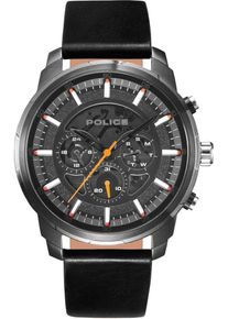 Police, Herren Uhr 'Moher, PL15656JSU.02', Dunkelgrau / Schwarz