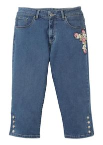 Marjo, Damen Trachtenjeans, Blue Denim
