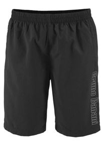 Bruno Banani, Herren Funktionsshorts, Grau / Schwarz