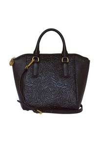 Silvio Tossi, Damen Schultertasche, Dunkelblau