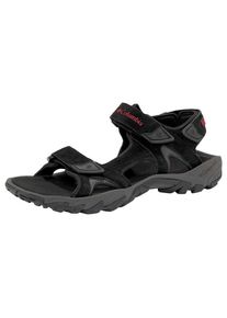 Columbia, Herren Sandale 'Santiam', Rot / Schwarz