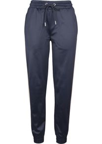 Urban Classics, Damen Stoffhose 'Cuff Track', Navy / Puder