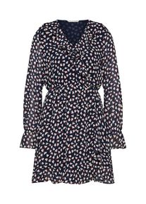 Tom Tailor Denim, Damen Kleid, Navy / Rot / Weiß