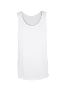 Q/S Designed By, Herren Slub Yarn-Tanktop, Weiß