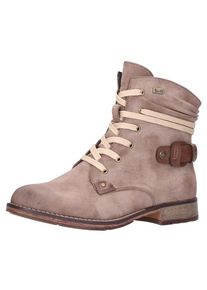 Rieker, Damen Winterstiefeletten, Hellbeige / Braun