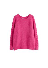 Violeta by Mango, Damen Pullover 'Verybery', Fuchsia