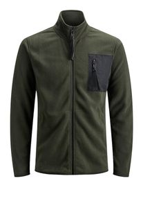 Jack & Jones JACK & JONES, Herren Sweatshirt, Dunkelgrün / Schwarz