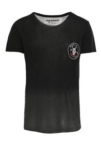 Trueprodigy, Herren T-Shirt, Grau / Schwarz