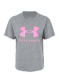 Under Armour, Damen T-Shirt 'GRAPHIC SPORTSTYLE FASHION', Dunkelgrau / Pink
