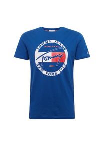 Tommy Hilfiger, Herren Shirt, Royalblau / Rot / Wei&szlig;