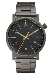 Fossil, Herren Uhr 'FS5508', Basaltgrau / Schwarz
