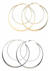 J. JAYZ, Damen Creolen-Set, Gold / Silber