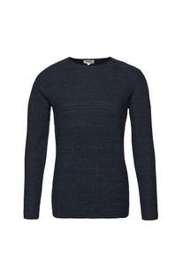 Nowadays, Herren Pullover 'RH structur', Dunkelblau