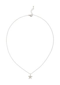 Blond Accessories, Damen Kette 'Star', Silber