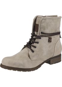 Tom Tailor, Damen Schn&uuml;r-Boot, Eierschale
